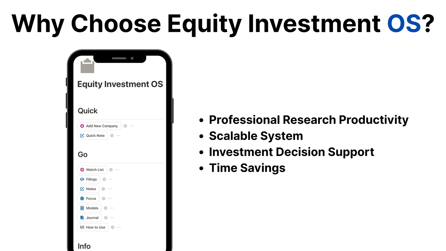 Equity Investment OS