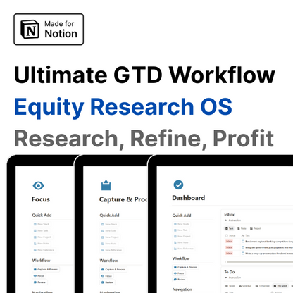 Ultimate Equity Research Comand Center